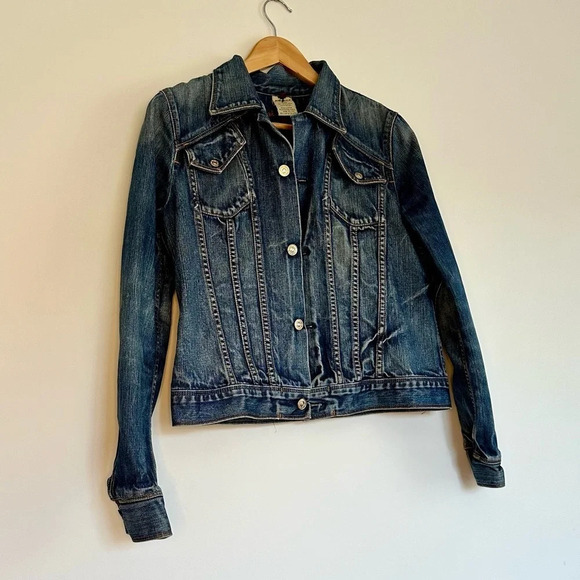 {7 for all mankind} Denim jacket - Picture 1 of 4
